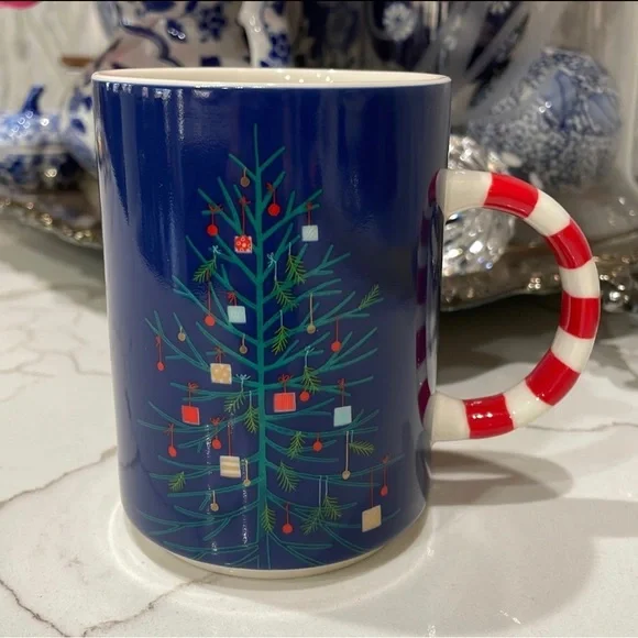 Starbucks | Dining | Starbucks 28 Christmas Tree Candy Cane Mug | Poshmark